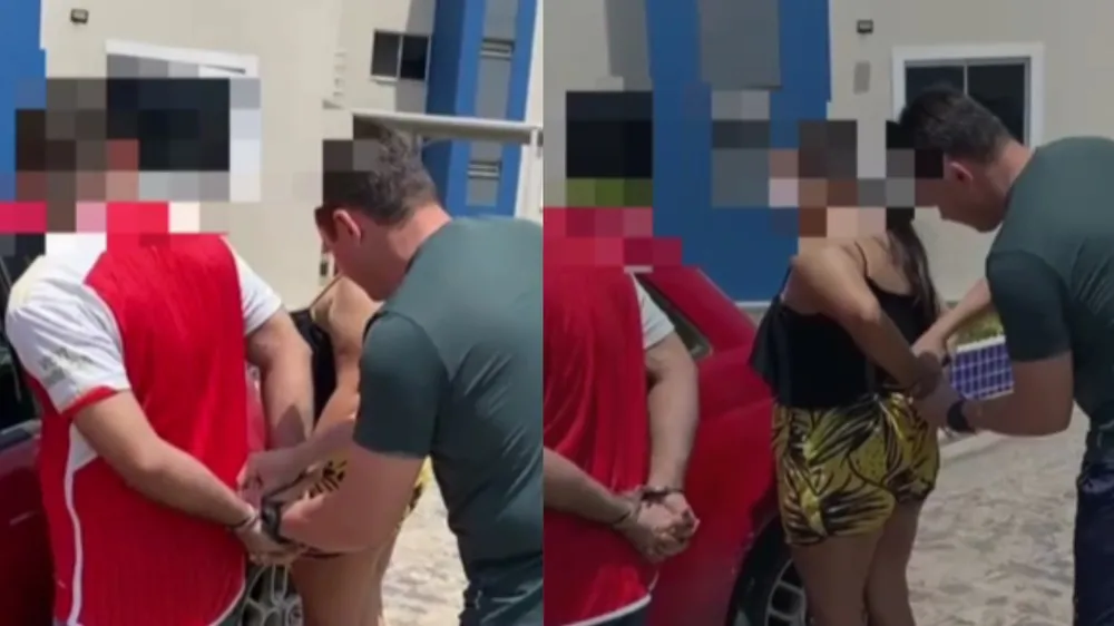 Estudante de Direito e companheiro presos em flagrante por estelionato tentavam ocultar objetos avaliados em mais de R$ 20 mil
