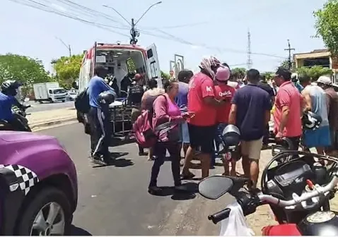 Tragédia em Floriano: criança morre e motorista fugiu local do acidente