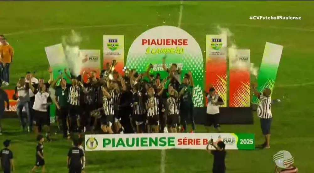 Corisabbá é campeão da série B do campeonato Piauiense 2025