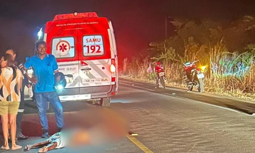Homem morre após ser atropelado por veículo na MA-278, em Barão de Grajaú