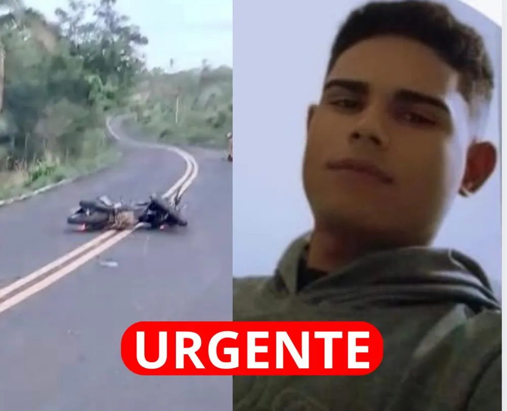 Jovem morre em acidente na PI-240 entre Marcos Parente e Jerumenha