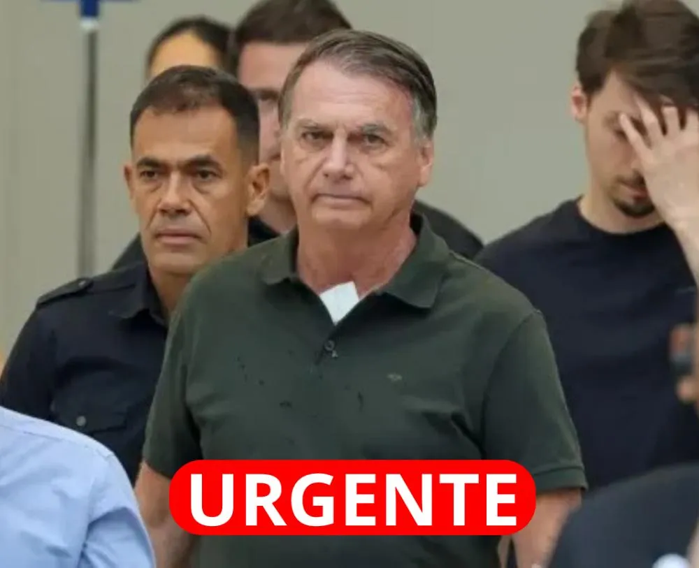 Bolsonaro deixa a prisão 