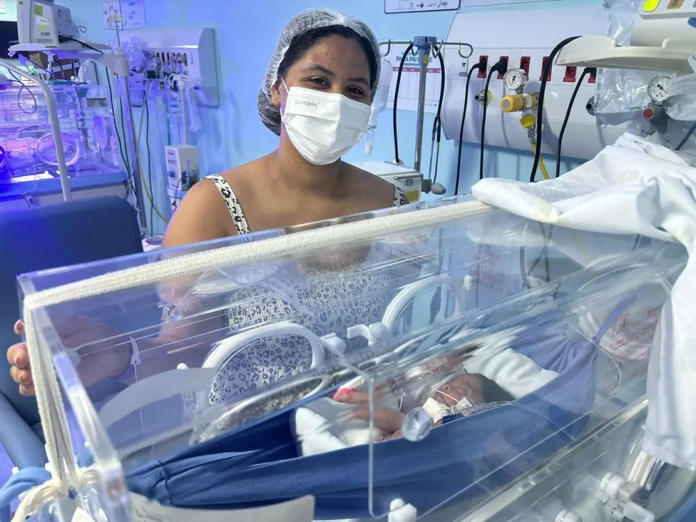 Nova Maternidade aposta em redinhas para melhorar bem-estar de bebês prematuros