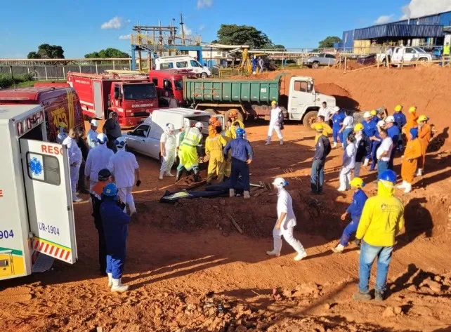 Trabalhadores piauienses morrem soterrados em obra de frigorífico em São Paulo