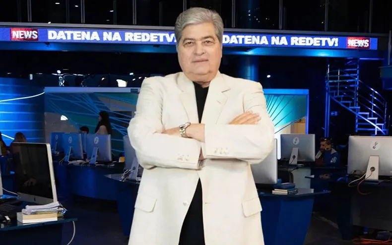 Datena confirma que deixará a RedeTV! após 8 meses