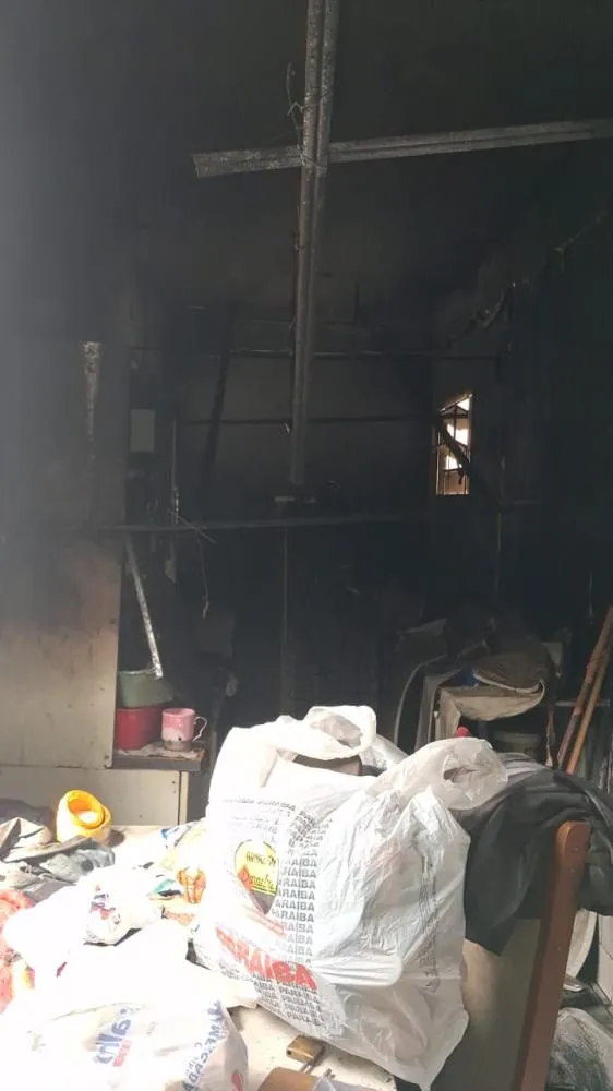 Apartamento é destruído por incêndio no residencial Orgulho do Piauí