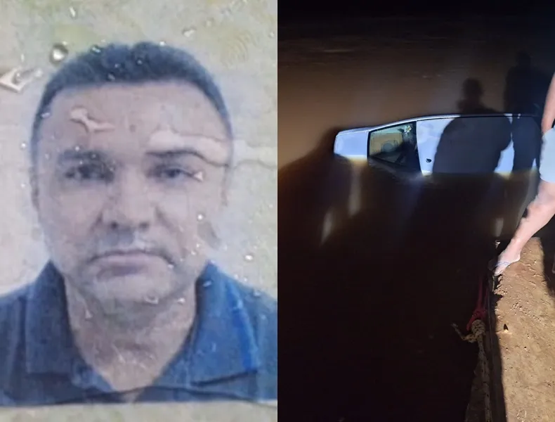 Motorista morre após carro cair no Rio Parnaíba no Sul do Piauí