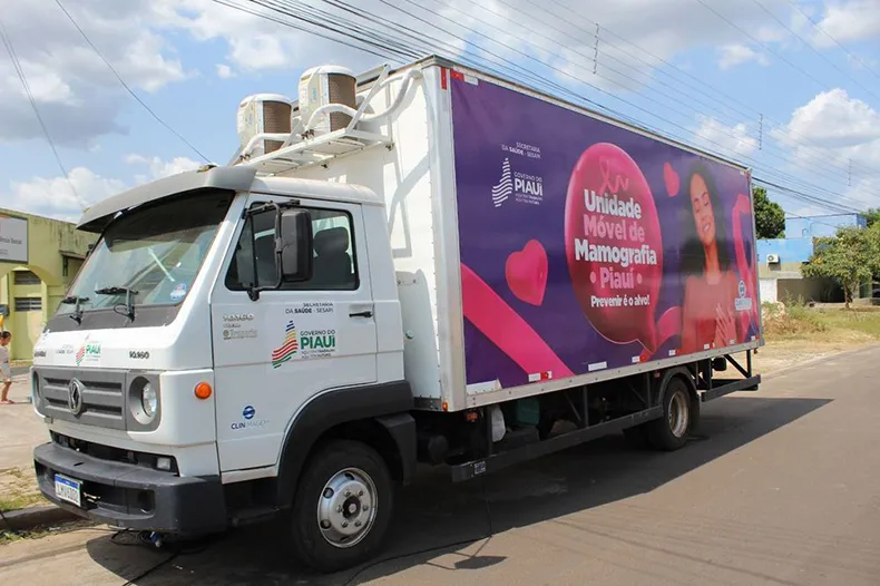 Caminhão da Mamografia realizará atendimentos em Picos