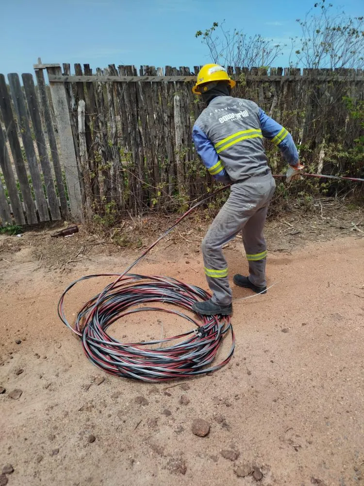 Equatorial Piauí intensifica ações de combate ao furto de cabos e energia elétrica em Floriano Iniciativas contínuas unem fiscalização, conscientização e atuação integrada com órgãos de segurança