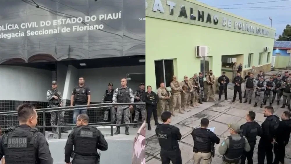 SSP deflagra operação contra organizações criminosas e cumpre 17 mandados em Floriano