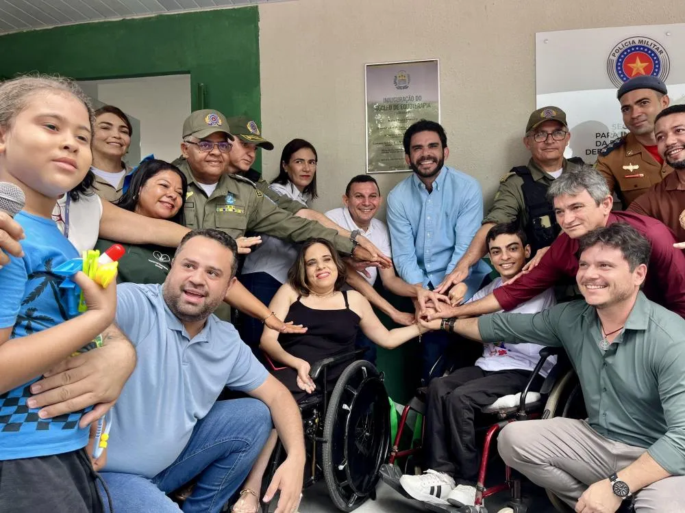 Governo do Estado inaugurou hoje o Núcleo de Equoterapia de Floriano para atender pessoas com deficiência