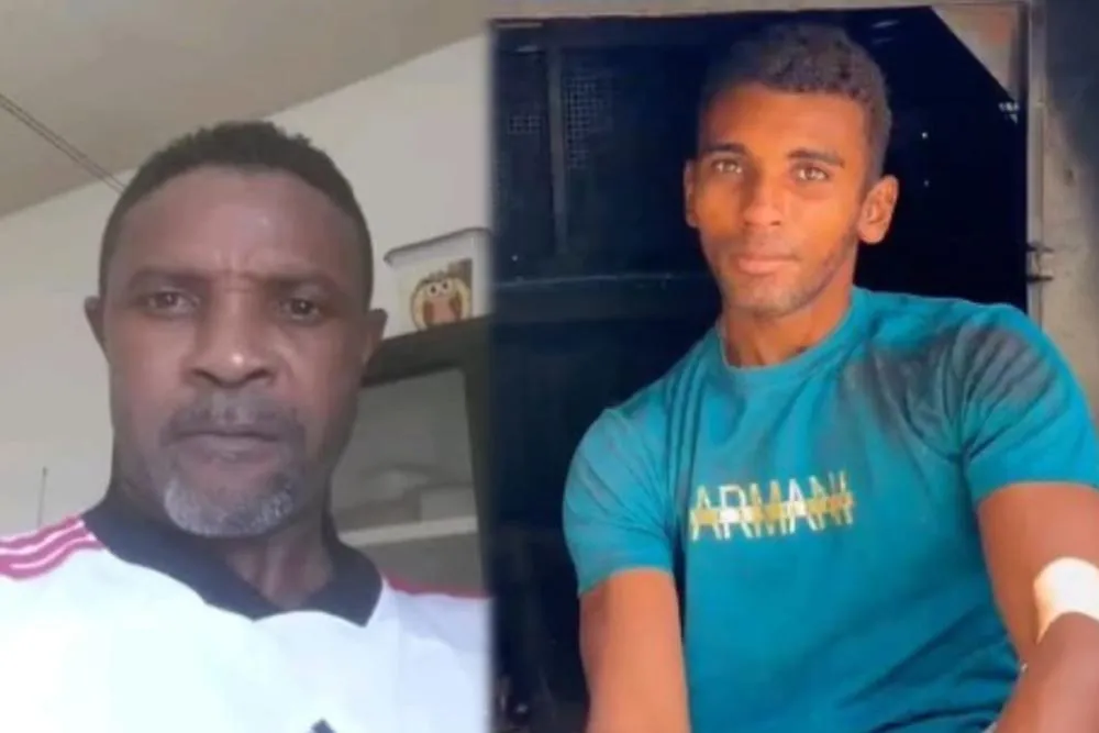 Suspeito de matar o próprio pai é levado ao fórum em Floriano