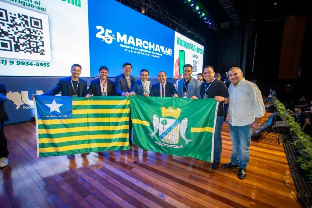 Câmara Municipal de Floriano conquista pelo 2° ano consecutivo Troféu Destaque Nacional na 25ª Marcha dos Legislativos Municipais