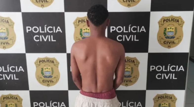 Homem é preso suspeito de roubar padaria com facão em Floriano