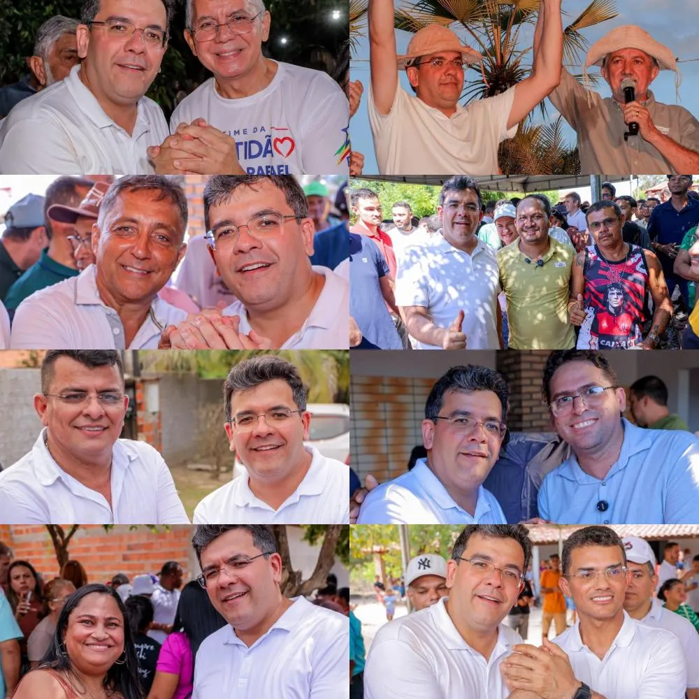 Situação e oposição se unem em apoio a Rafael Fonteles nos quatro municípios visitados no Norte do Piauí