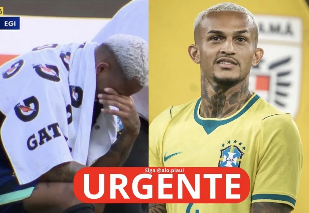 Wesley é cortado da Seleção por lesão na perna esquerda